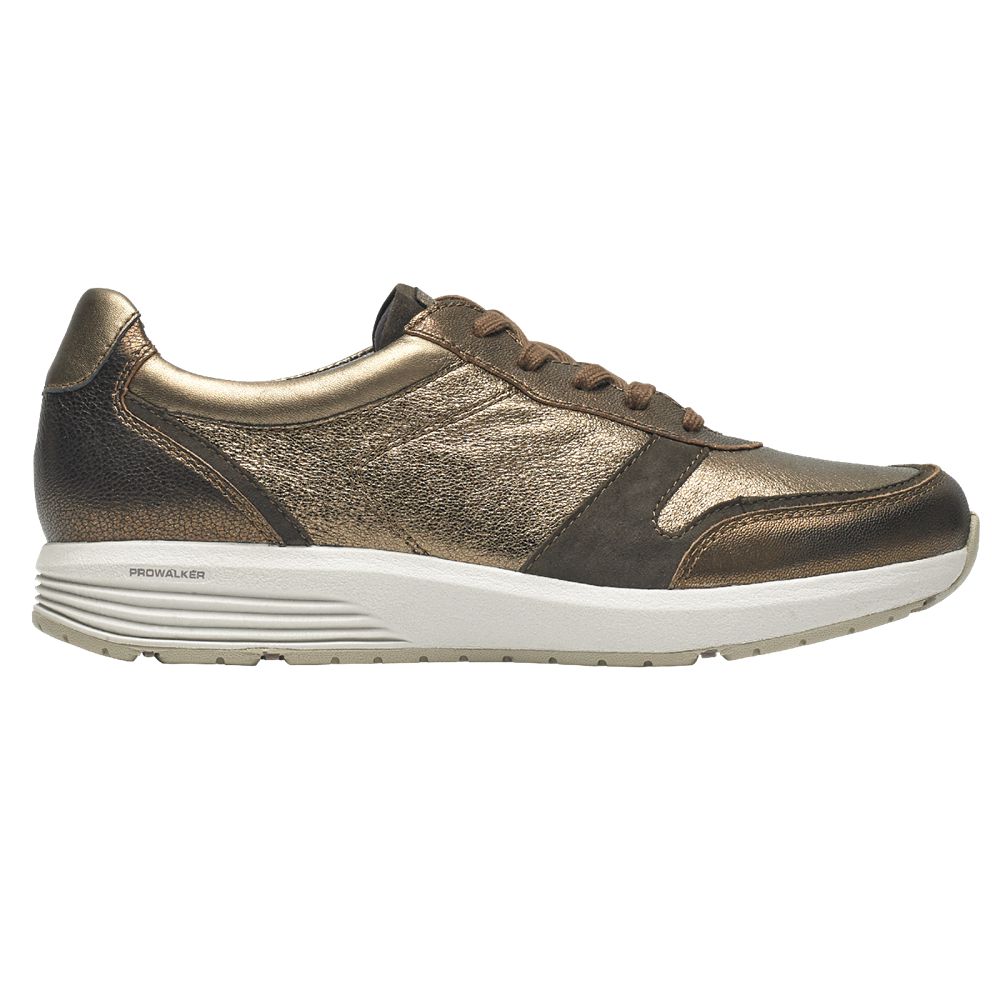 Rockport Women's Trustride U Bal Limited Sneakers - Silver - USA (4907NIOVZ)